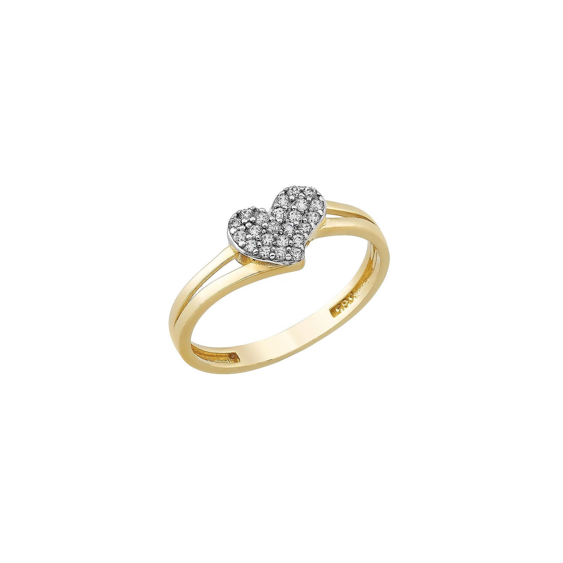 romantic gold ring