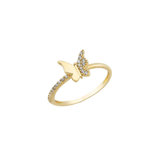 dainty CZ ring