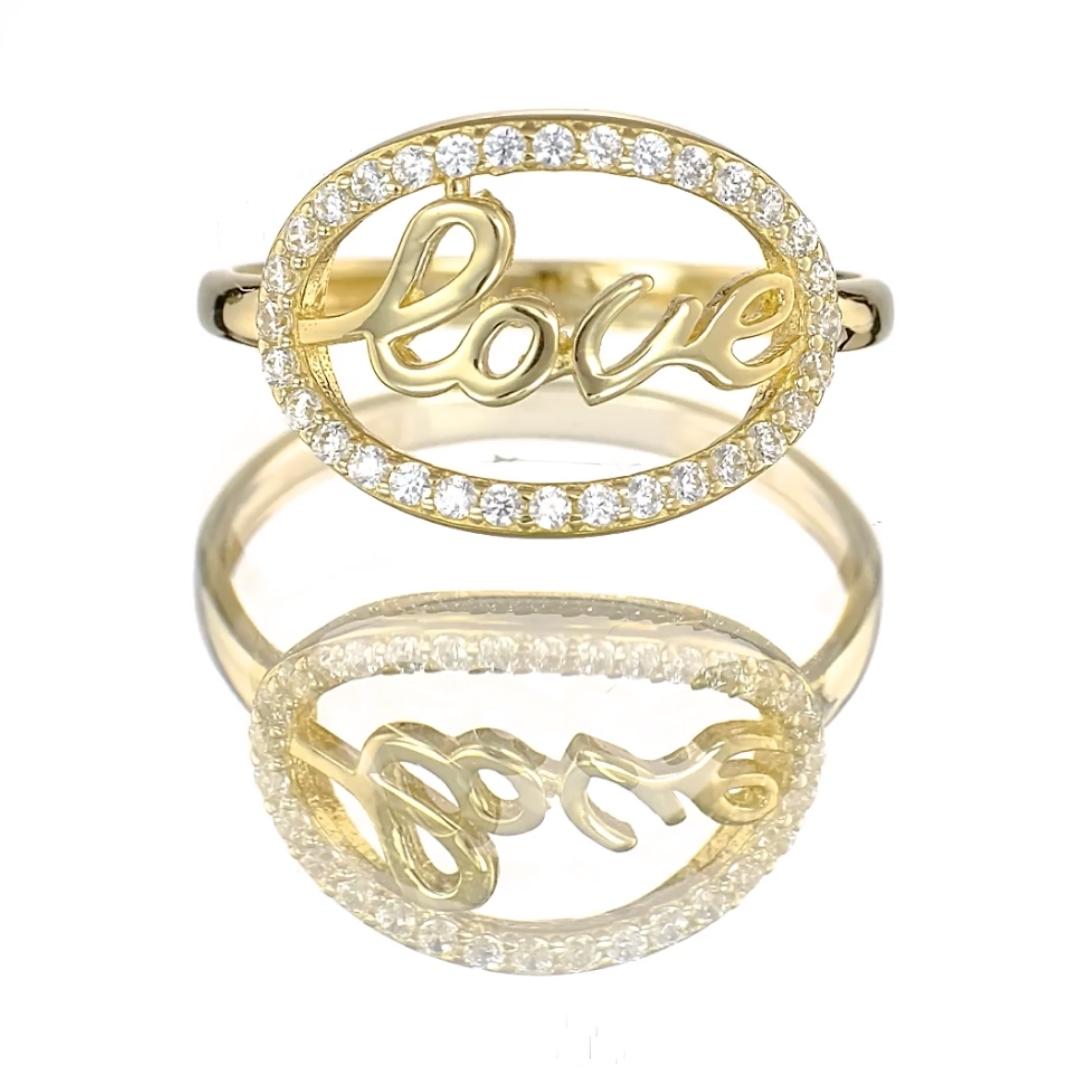 elegant gold ring