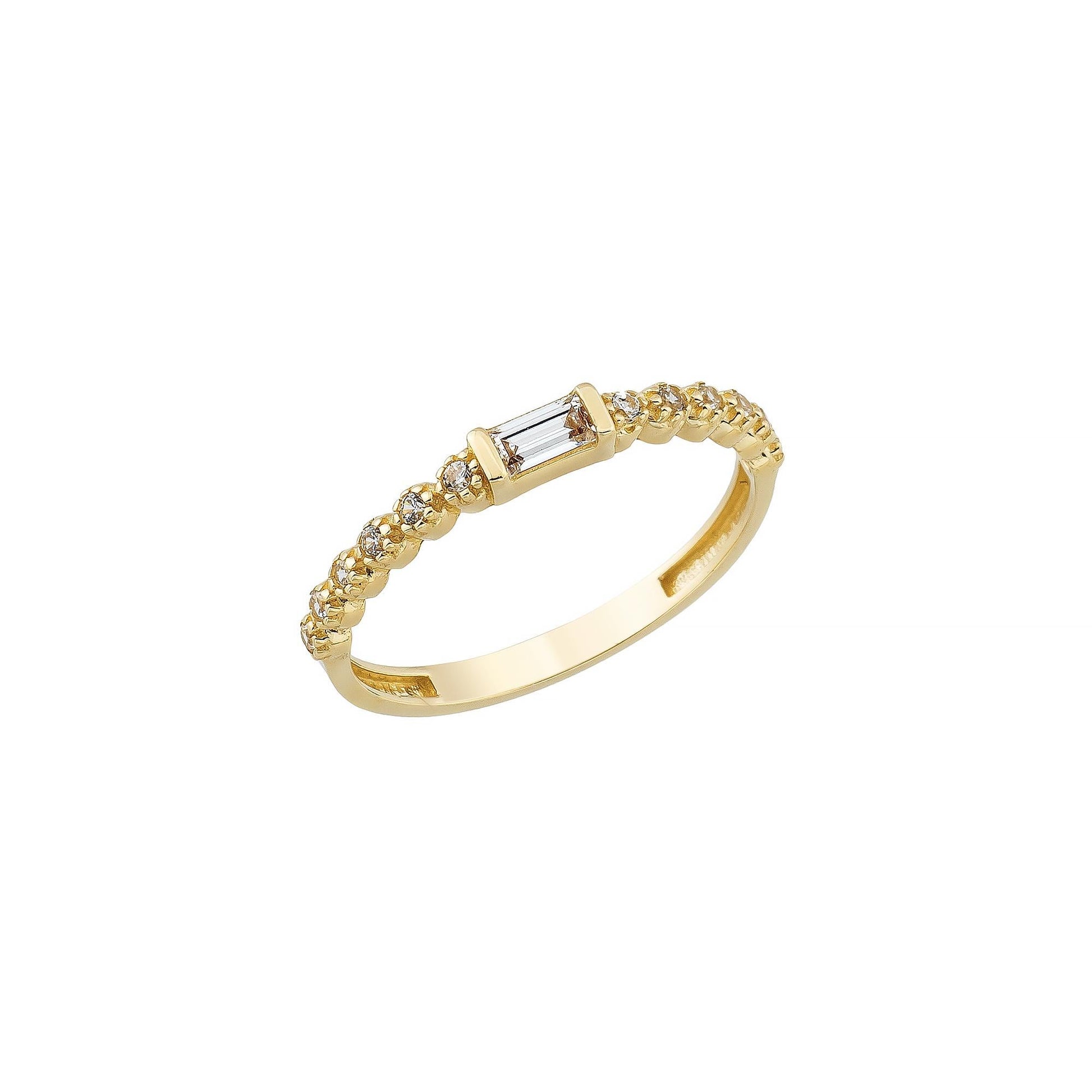 dainty gold ring