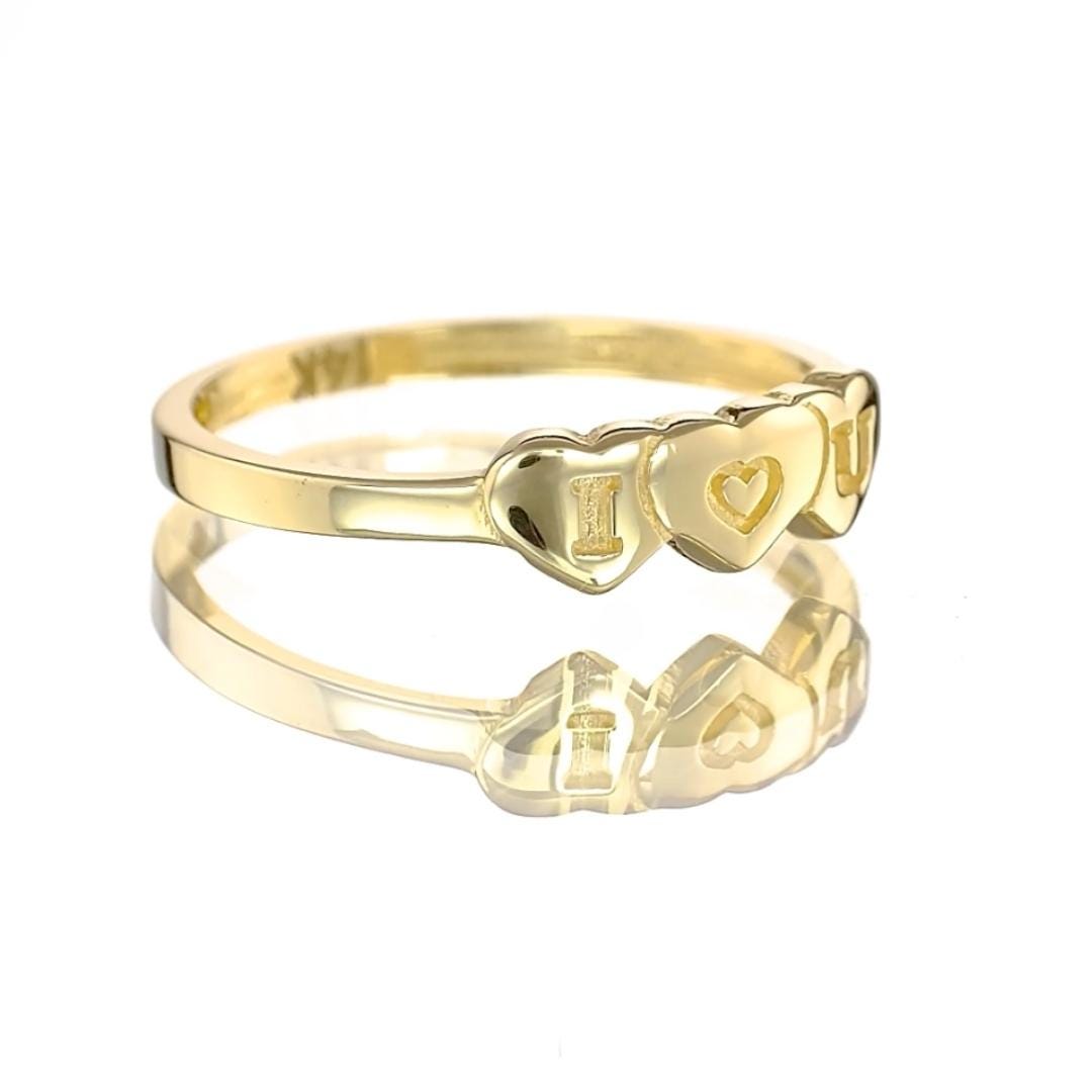 dainty gold ring