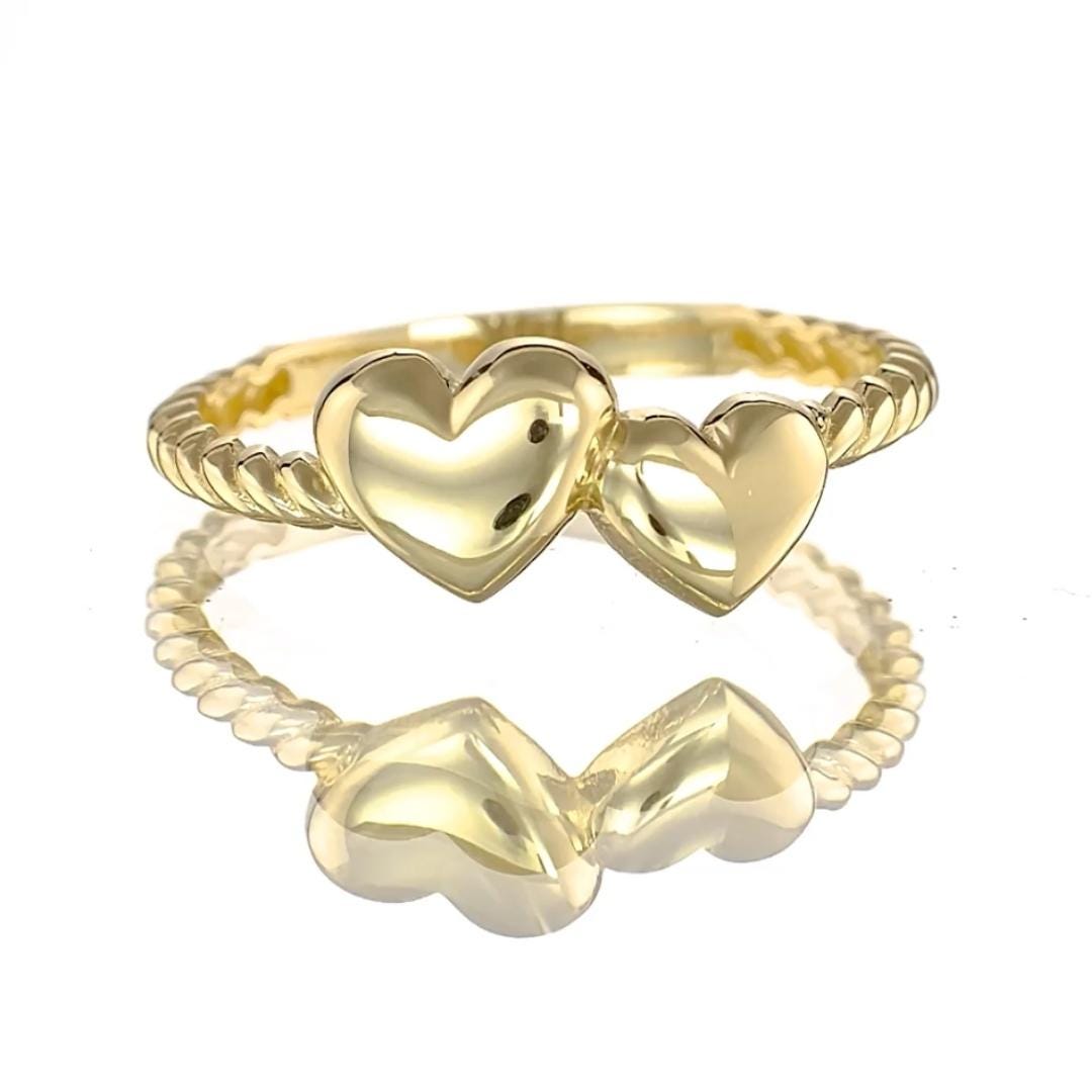 stacking gold ring