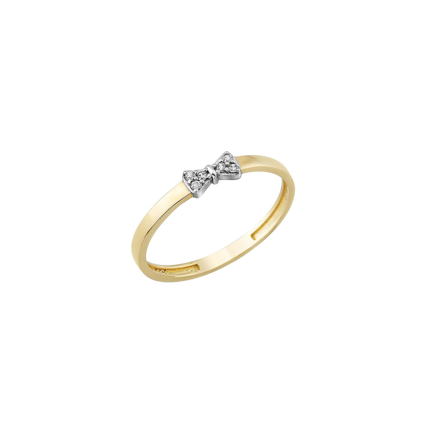 dainty CZ ring