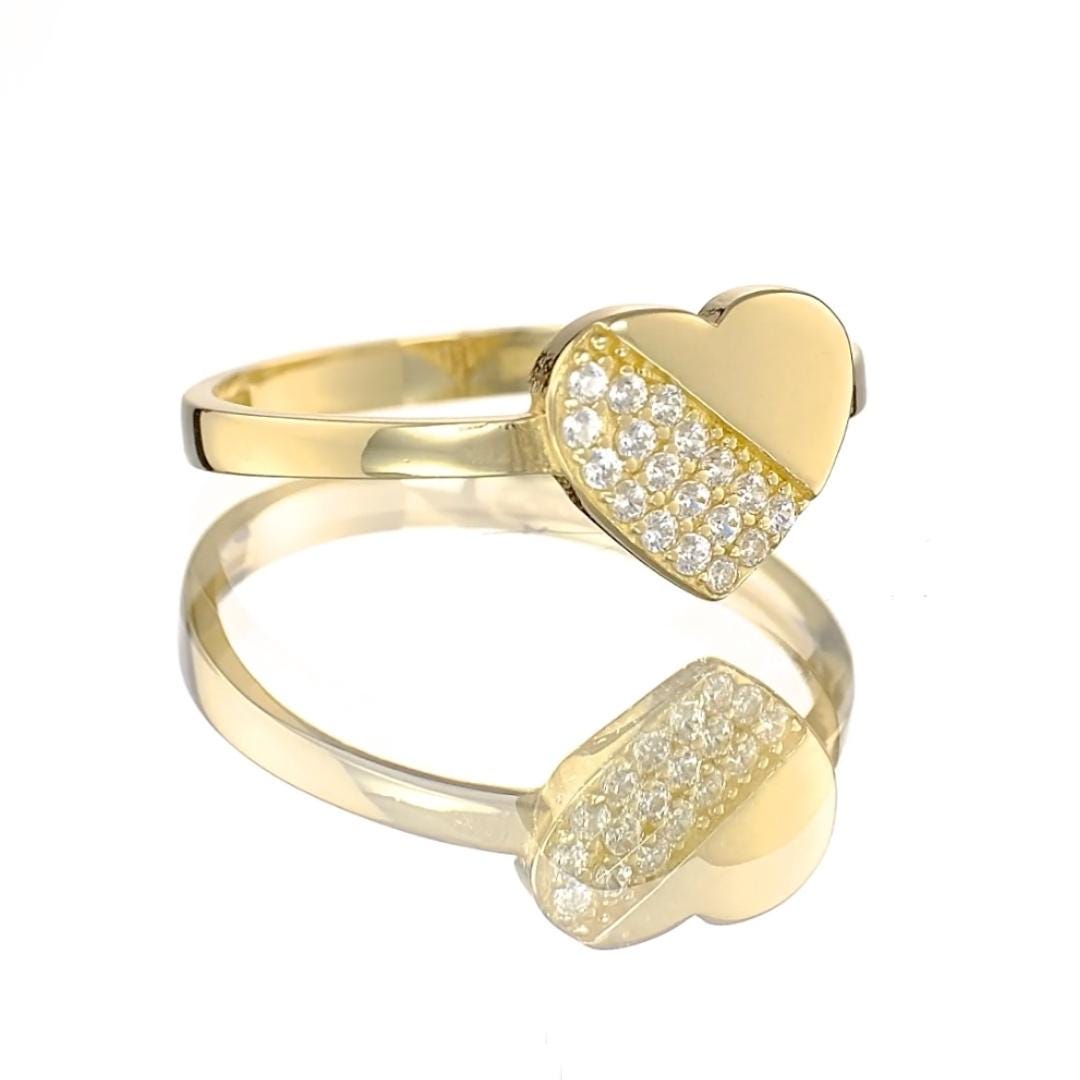 heart design ring