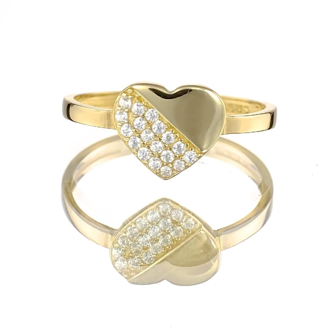 cubic zirconia heart